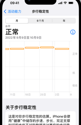 东坑镇iPhone手机维修如何在iPhone开启'步行稳定性通知'