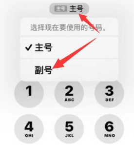 东坑镇苹果14维修店分享iPhone 14 Pro Max使用副卡打电话的方法 